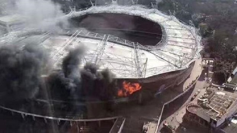 Shanghai Shenhua: se incendió el estadio donde juega Carlos Tevez