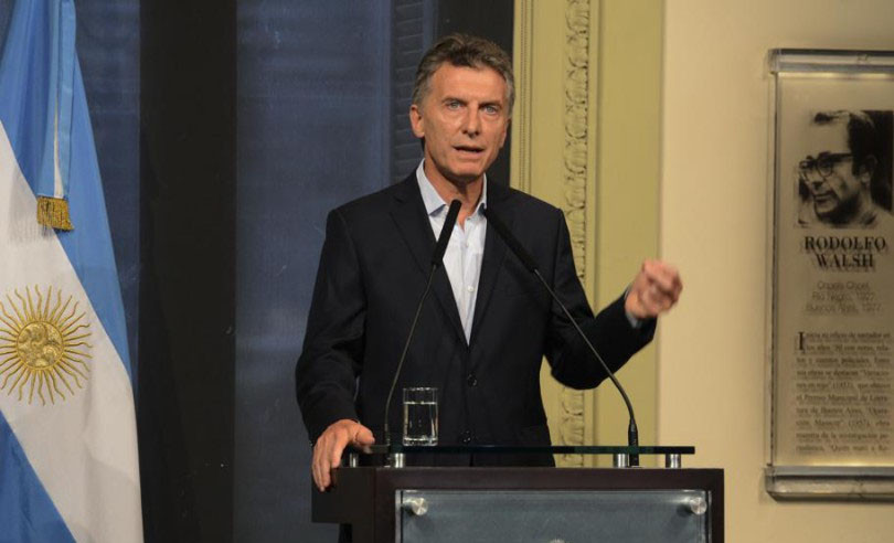 Macri: "El paro no ayuda en nada"