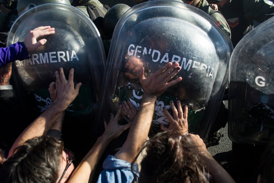 Causa por represión en Panamericana: el Gobierno se presentará como querellante