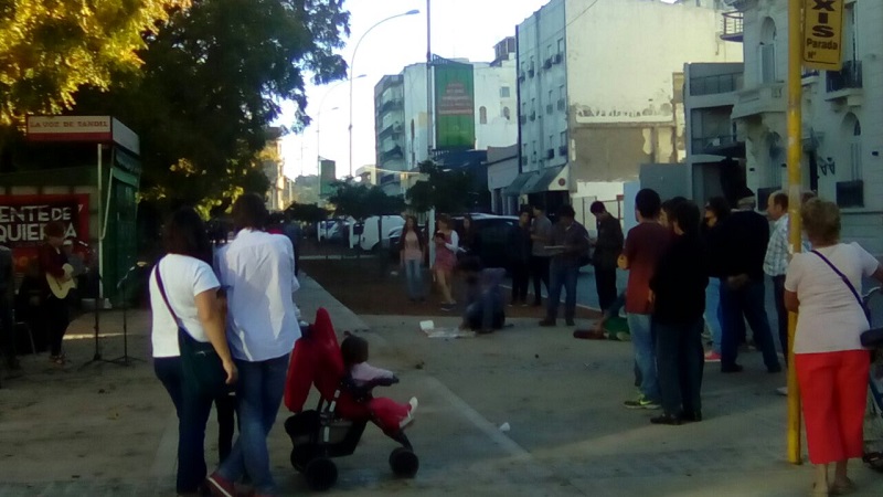 Acto por el 1° de mayo en Tandil