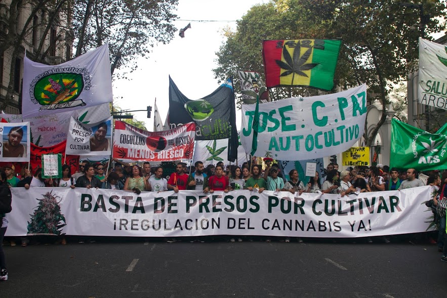 Importantes movilizaciones en la Marcha Mundial de la Marihuana