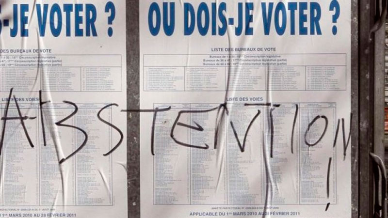 ¿Qué expresa que un tercio de los franceses no hayan votado ni a Macron ni a Le Pen?