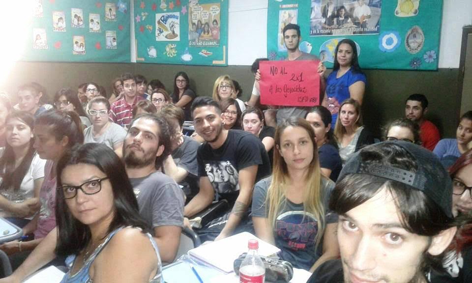 La Matanza: miles de estudiantes repudian y marchan contra el 2x1