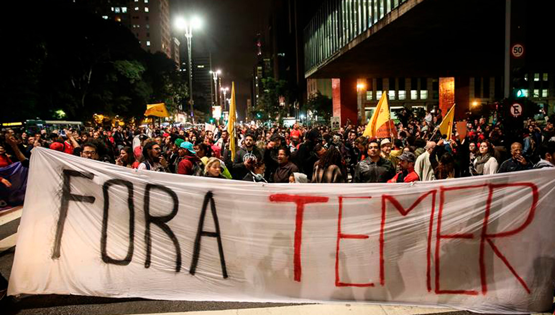 Diana Assunção: “Necesitamos otra huelga general hasta tirar abajo a Temer y sus reformas”