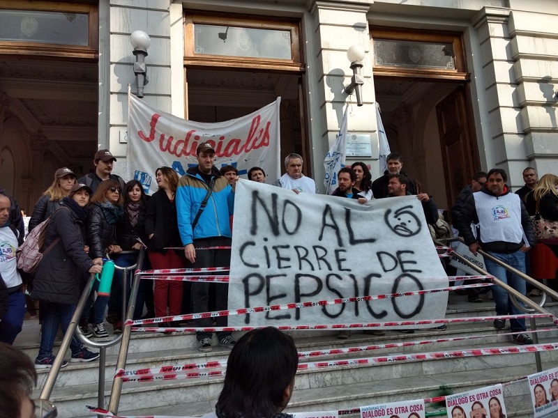 Paro, movilización y solidaridad con la lucha de los trabajadores de PepsiCo