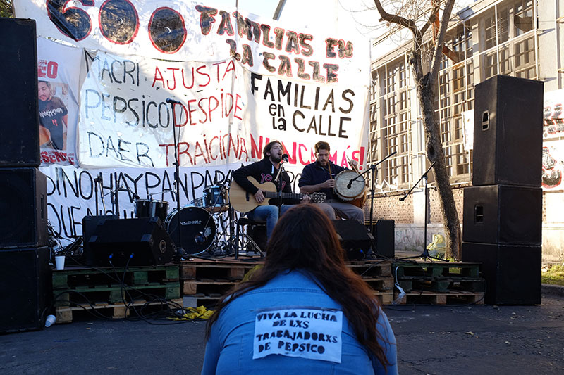 Festival solidario en Pepsico