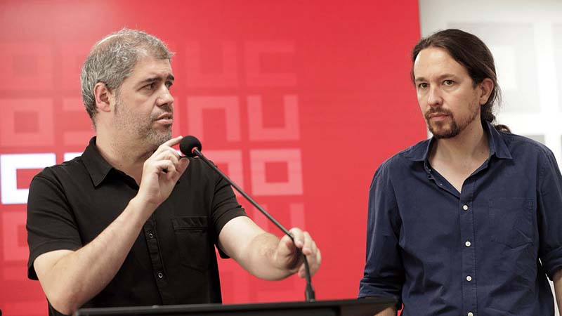 Podemos y CCOO: la huelga general.... “no es un escenario que contemplemos”