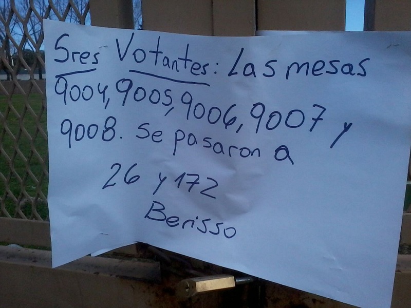 Berisso: medida xenófoba en plena elección