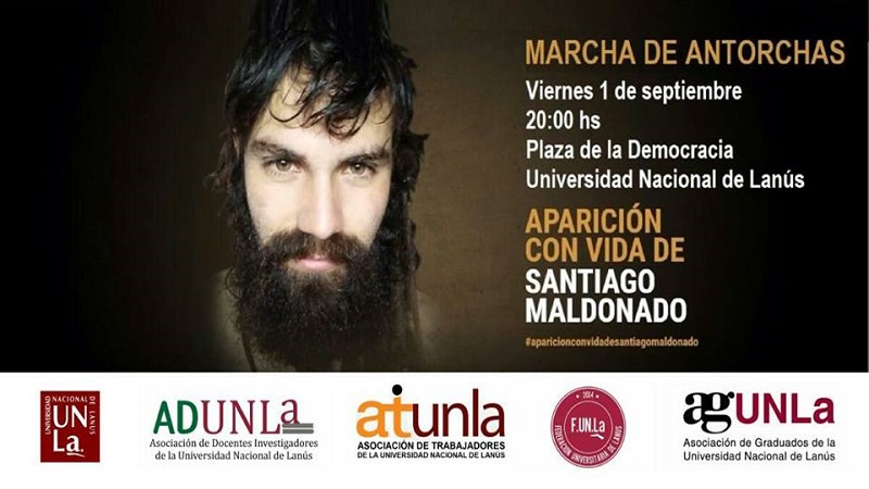 UNLa: niegan asueto y boicotean la participación en la marcha por Santiago Maldonado