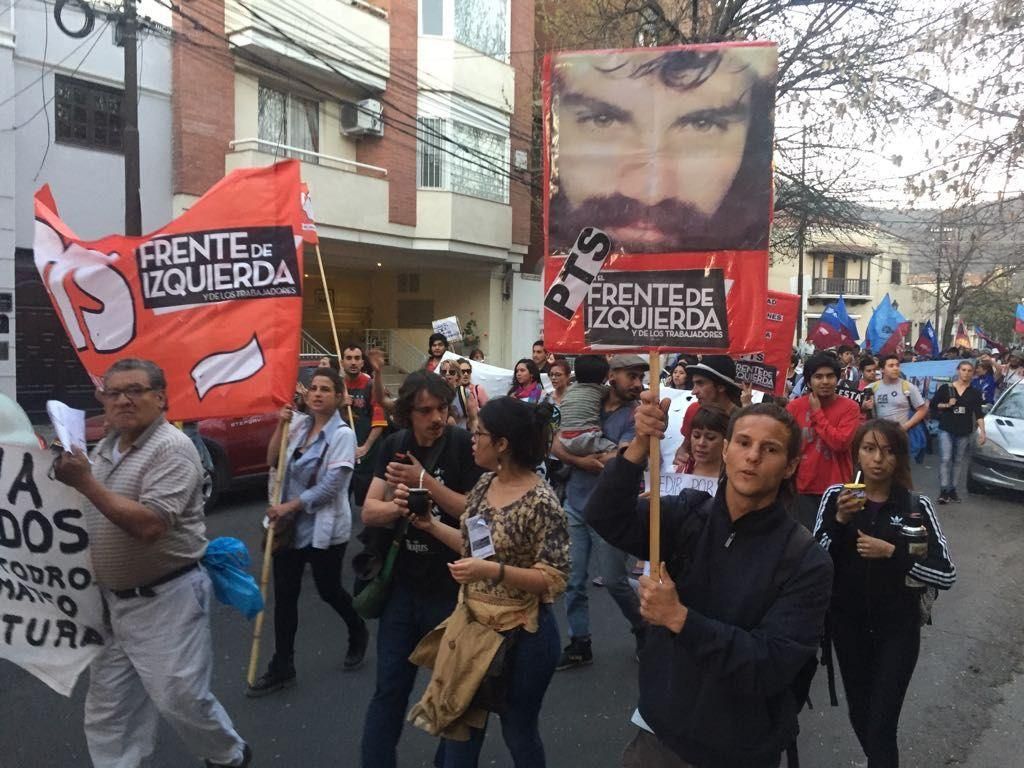 Salta: gran movilización por aparición con vida de Santiago Maldonado