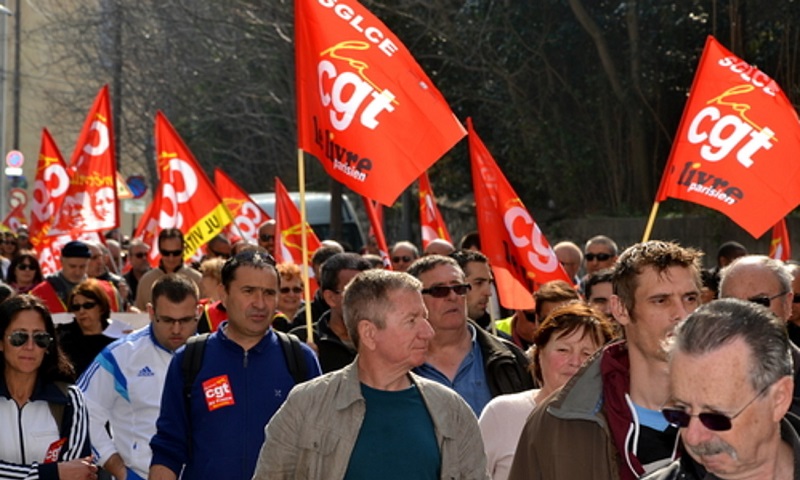 Huelga general en Francia: se esperan 180 movilizaciones y paro en más de 4.000 empresas