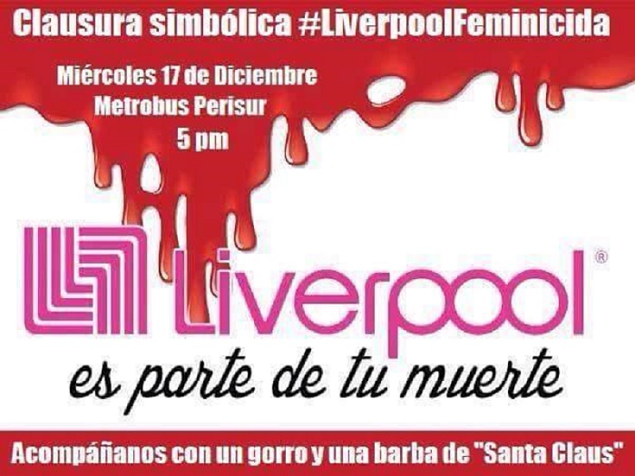 Novedades del caso de femicidio en tienda Liverpool de México