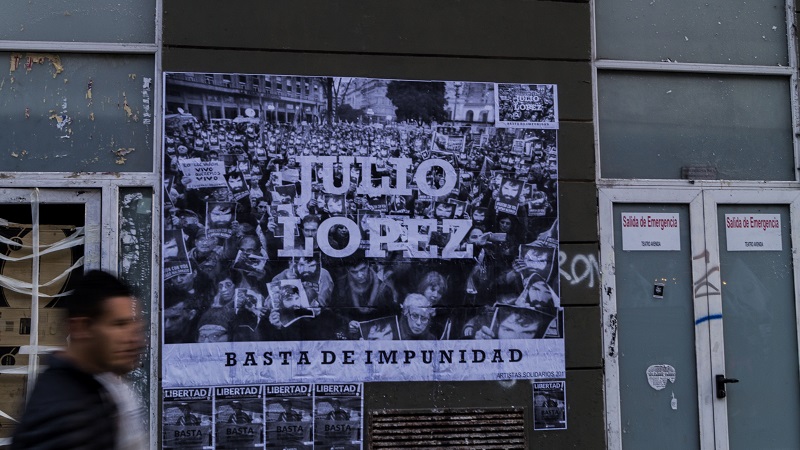 El kirchnerismo, gran ausente en marcha a Plaza de Mayo por Julio López y Santiago Maldonado