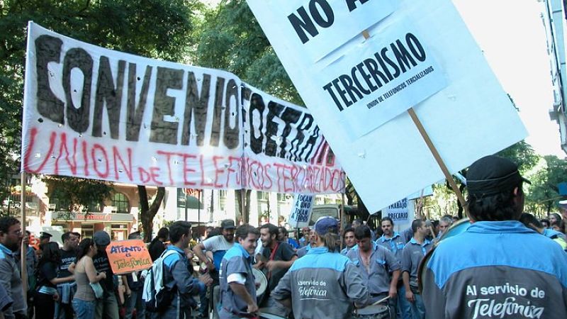 Telefónicos: muertes obreras por falta de inversión y precarización