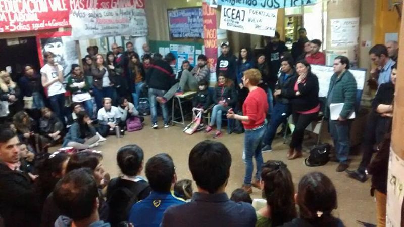 Alicia M. de Justo: grandes asambleas contra la impunidad y la reforma educativa