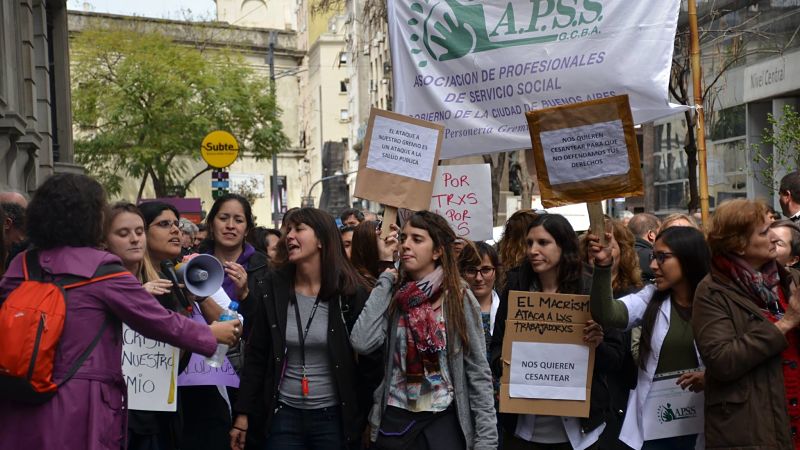 El PRO ataca al gremio de Trabajadores Sociales en la Ciudad de Buenos Aires