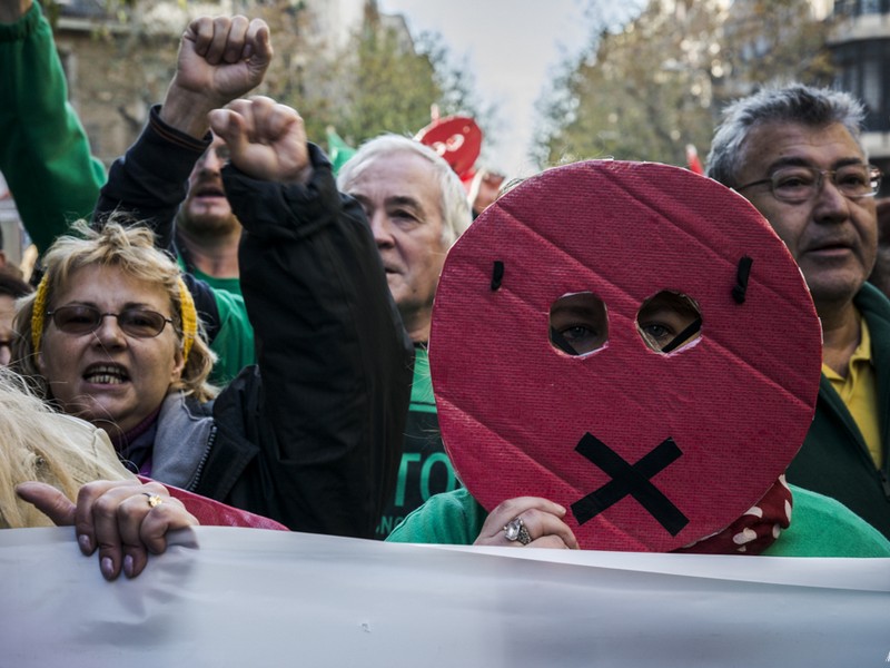 Movilizaciones en más de treinta ciudades españolas contra la “ley mordaza”