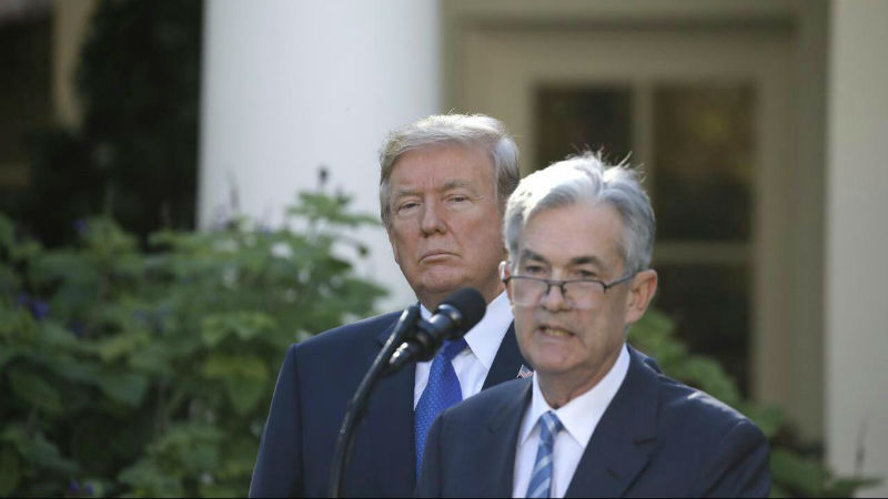 Trump apuesta por republicano Jerome Powell para dirigir la Reserva Federal