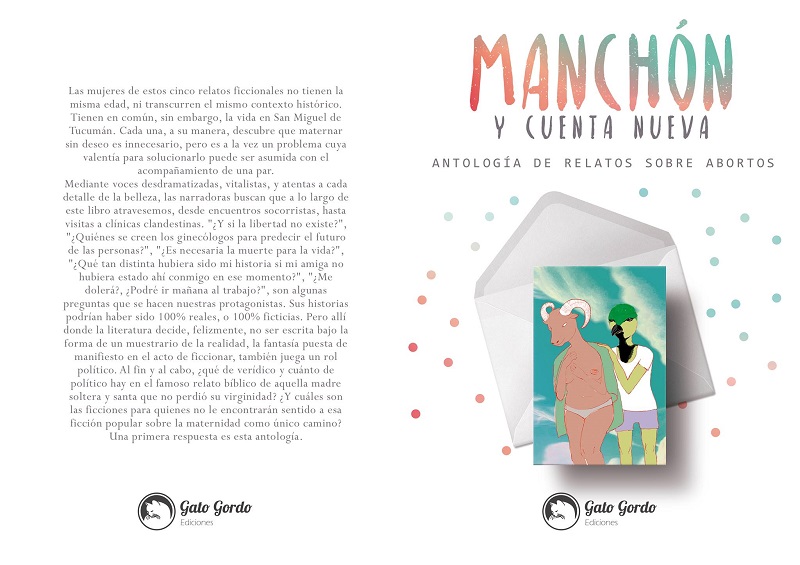 “Manchón y cuenta nueva”, una antología sobre el aborto en primera persona