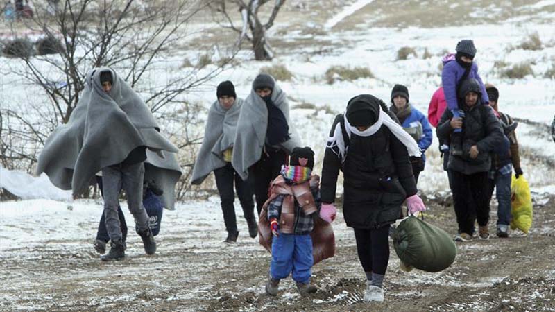 Navidades en el infierno: los refugiados en Europa