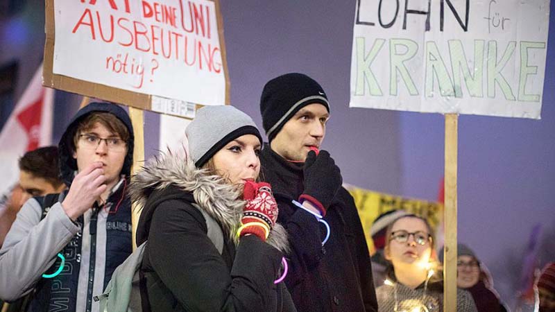 Se prepara huelga en las universidades de Berlín