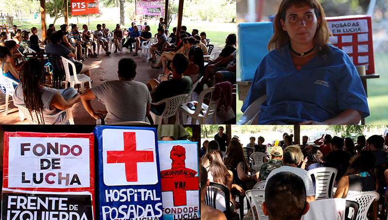 Asamblea abierta del PTS/FIT lanza campaña en apoyo a la lucha del Hospital Posadas