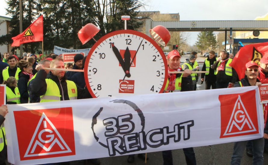 Terminan huelgas metalúrgicas en Alemania con conquistas parciales