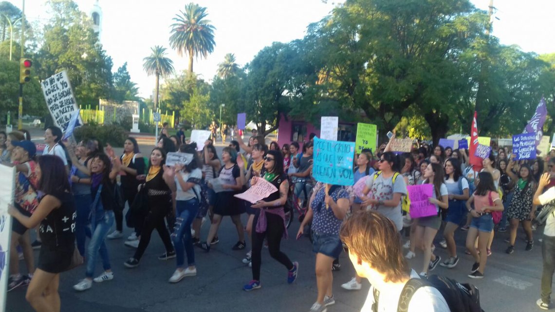 Tembló Punta Alta este 8M