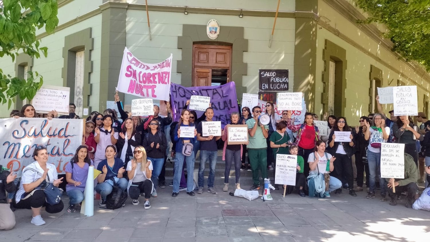 Trabajadores de salud rechazaron el acuerdo salarial de ATE y el gobierno de Neuquén