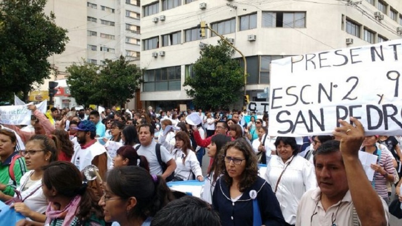 Jujuy: exigen que se pasen las elecciones del CEDEMS para ser parte del paro nacional docente