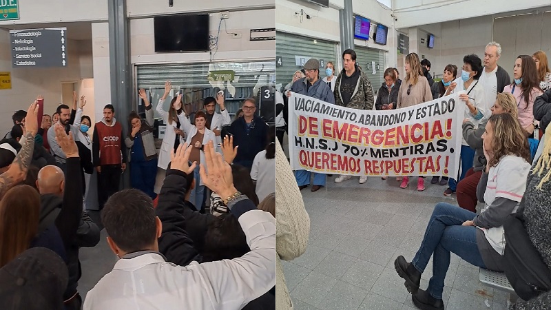 Hospital del Niño de La Matanza: “Cerraron la guardia porque renunciaron más de treinta esta semana"