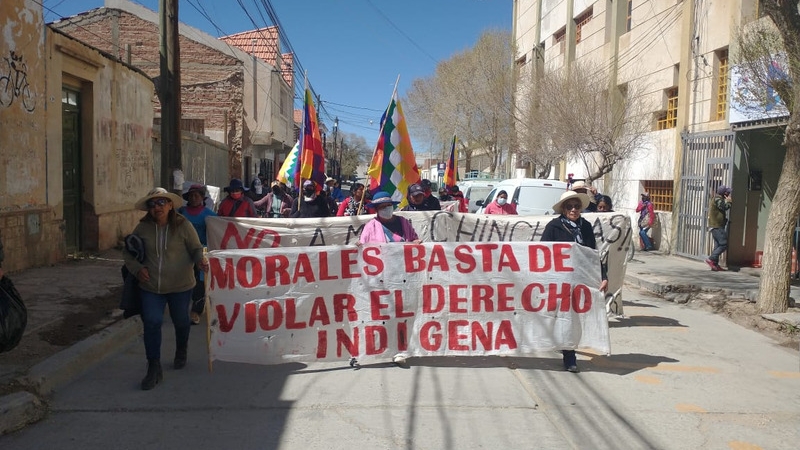 Partió de La Quiaca la séptima caminata indígena en defensa del agua y la vida