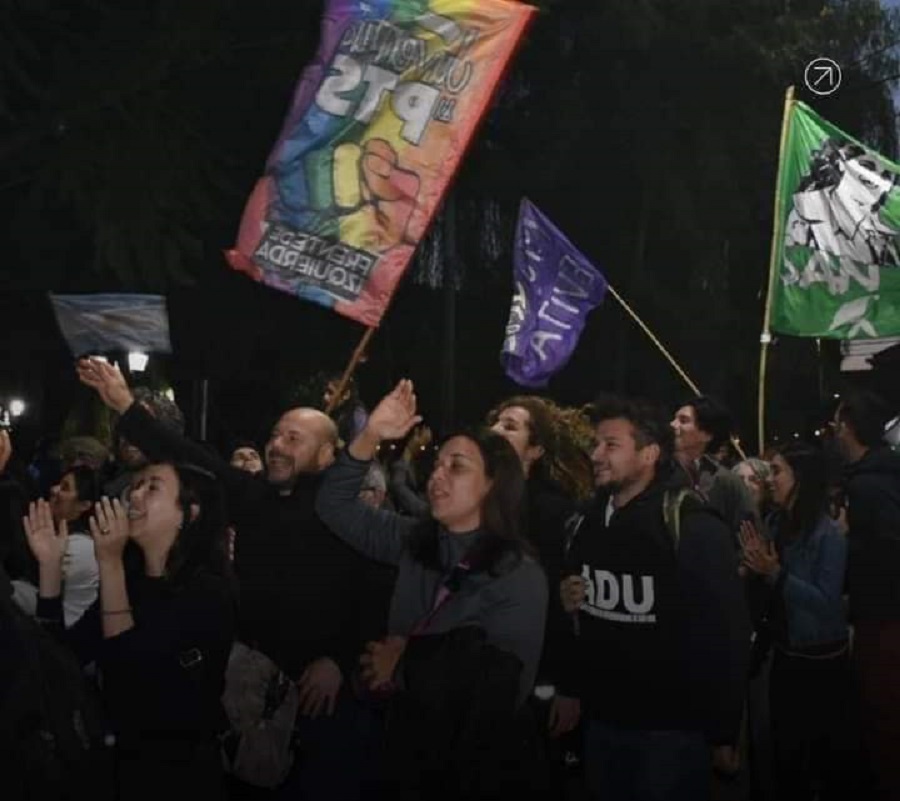 Ruidazo y movilizaciones en San Luis