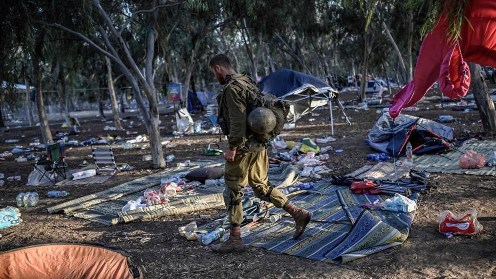 Confirman que helicópteros israelíes dispararon contra jóvenes del festival en las cercanías de Gaza