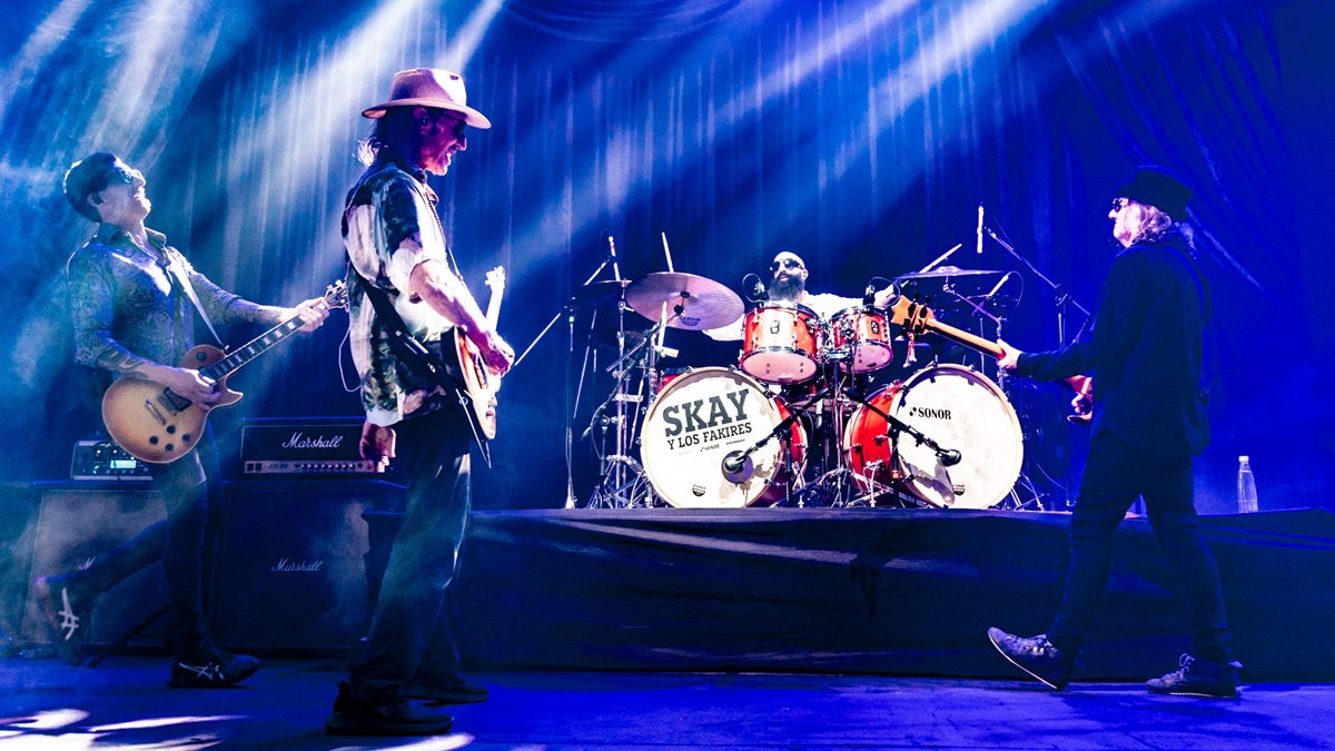 Skay y el rock del rico Luna Park