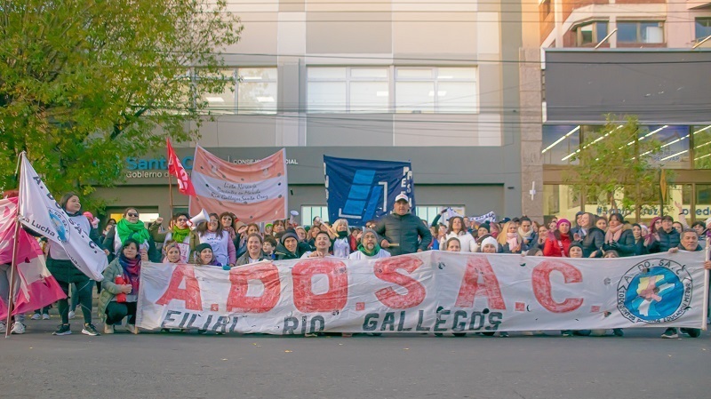 Río Gallegos: ADOSAC realizará la Segunda Jornada Contra la Criminalización de la Protesta Social