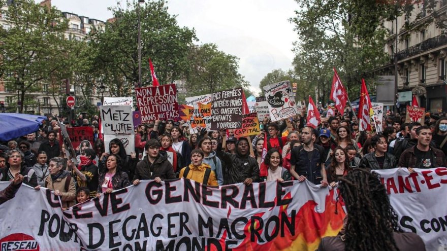 Nueva jornada nacional de protestas contra la reforma jubilatoria de Macron