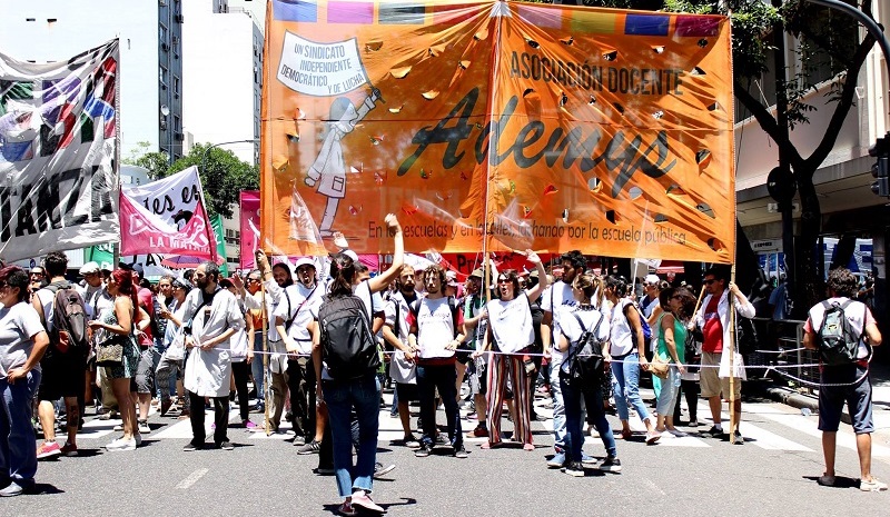 29N: Votar a la Multicolor, para fortalecer Ademys y enfrentar a la burocracia sindical