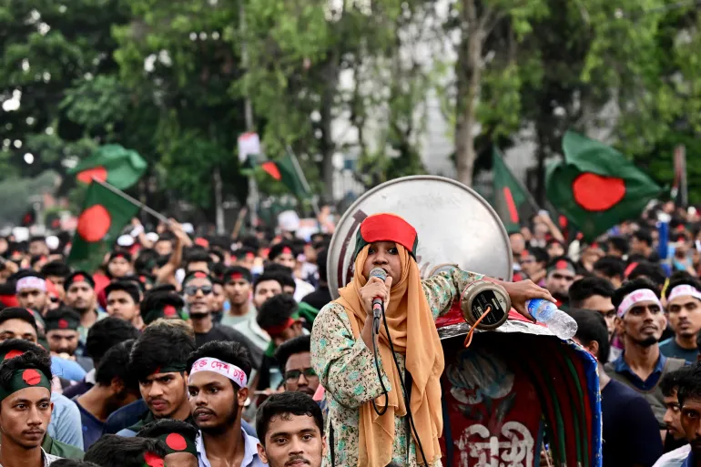 El movimiento estudiantil sale a la conquista de Bangladesh