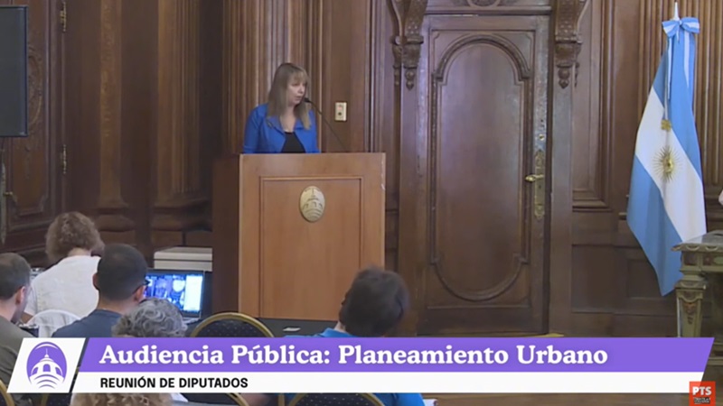 Barry: "Necesitamos un código urbanístico para las mayorías y no para el negocio inmobiliario"