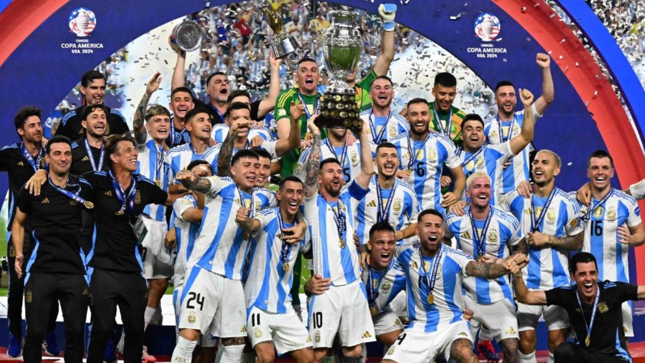 Selección Argentina, bicampeona de América con un dramático 1-0 ante Colombia