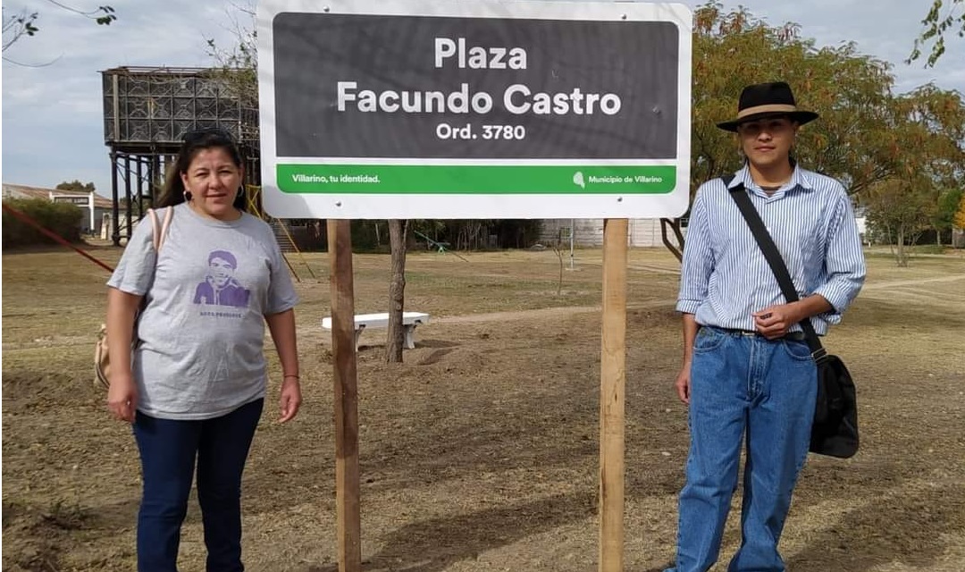 Nombran "Facundo Castro" a una plaza en Pedro Luro, sigue la pelea contra la impunidad