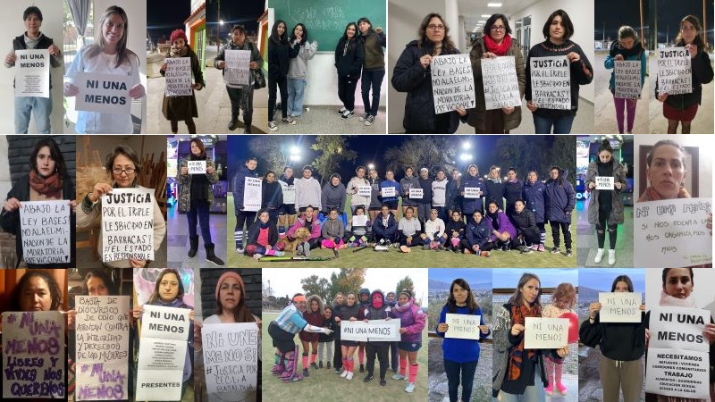 A nueve años del primer Ni Una Menos, sigue fuerte el reclamo en el Valle de Punilla 