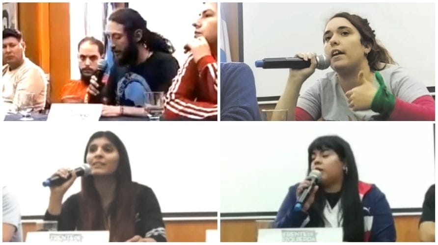 Varela: se realizó un debate de candidates y referentes jóvenes en la Universidad Jauretche