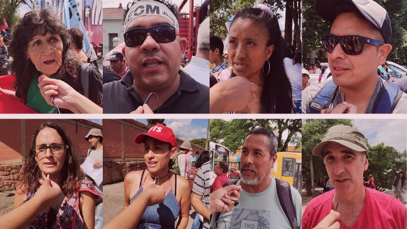 Video con voces del 24E en Jujuy: “Un solo paro no va revertir la situación”