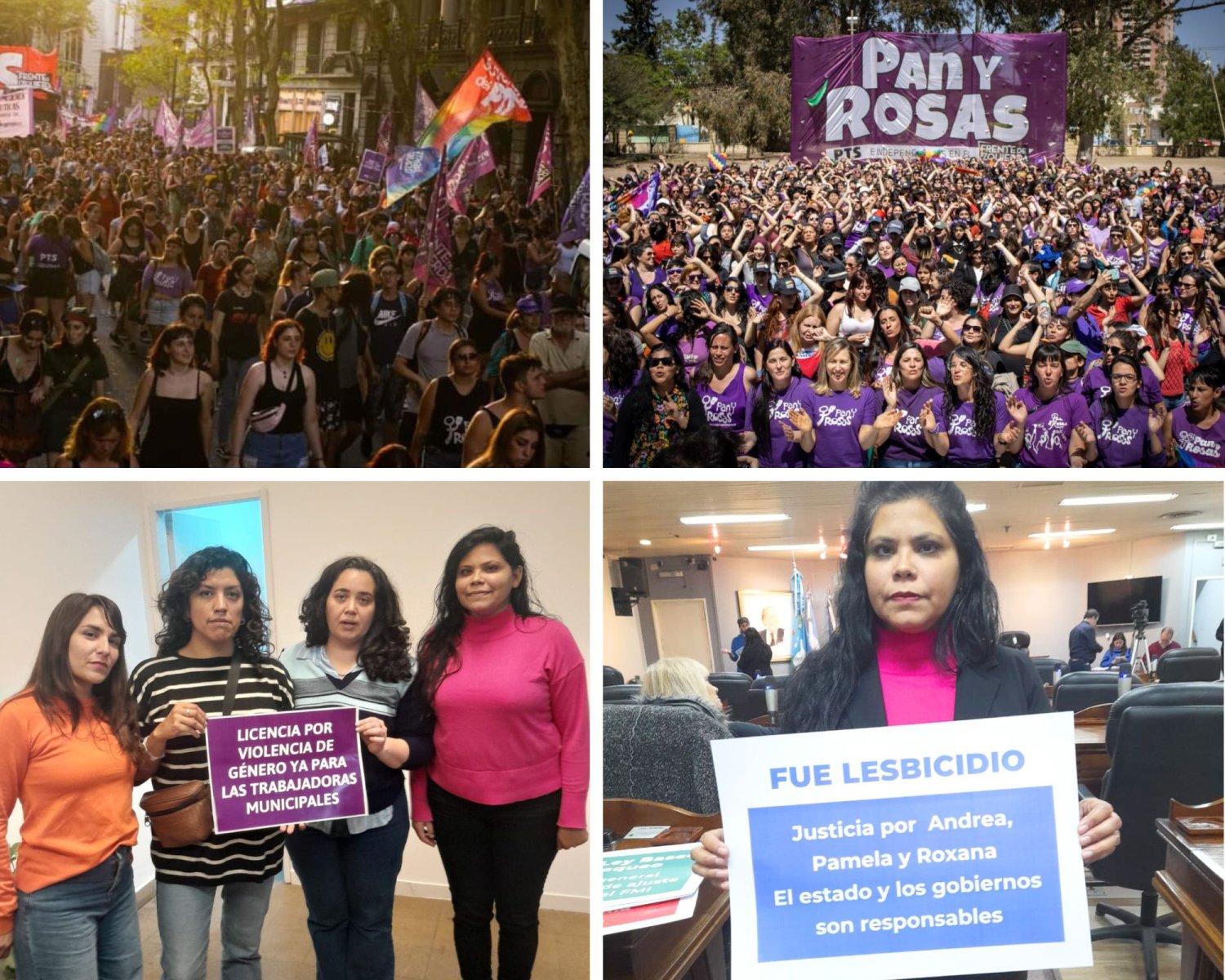 Políticas urgentes contra la violencia de género o administración del ajuste contra las mujeres