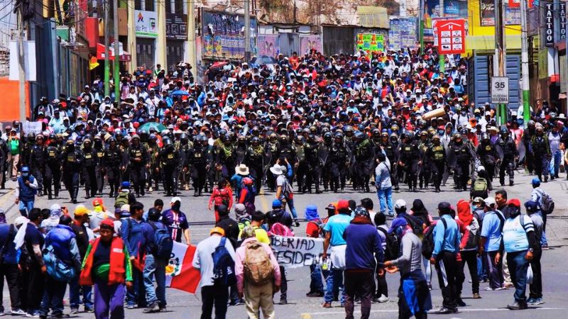 Organizaciones sociales de Perú convocan a nuevas protestas en rechazo al gobierno de Dina Boluarte