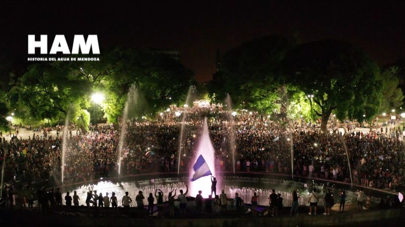 Historia del agua de Mendoza se proyectará en Rivadavia 