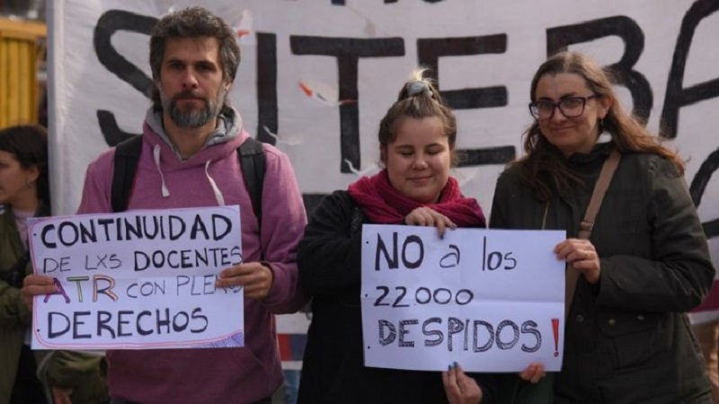 Cierre del programa ATR: opinan docentes despedidos de José C. Paz y San Miguel