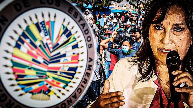 La golpista OEA se suma al pedido de adelanto de elecciones para el 2023 en Perú